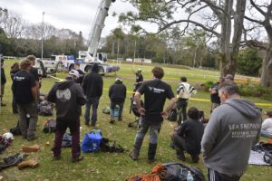 QAA freestyle climbing at Tambourine showgrounds. Image: TF