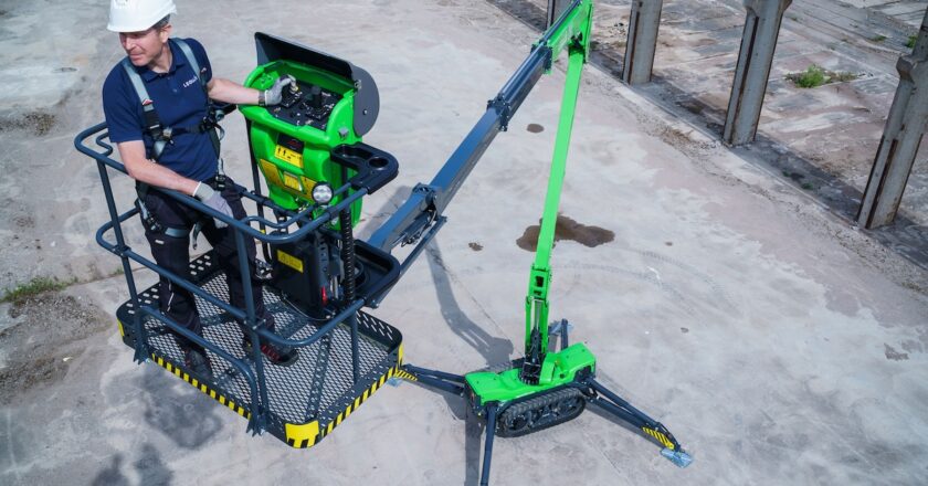 Hungarian customers will gain access to Leguan’s full range of spider lifts, supported by Verbis Kft’s established sales network and service infrastructure. Image: Leguan Lifts