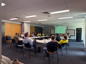 The QTRA course, facilitated by MikeEllison, drew a diverse group. Image: QAA