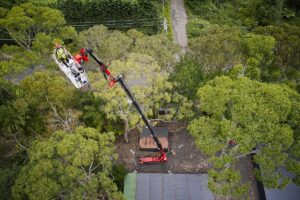 The Monitor 43T is oneof the largest spider lifts available in Australia. Image: Monitor