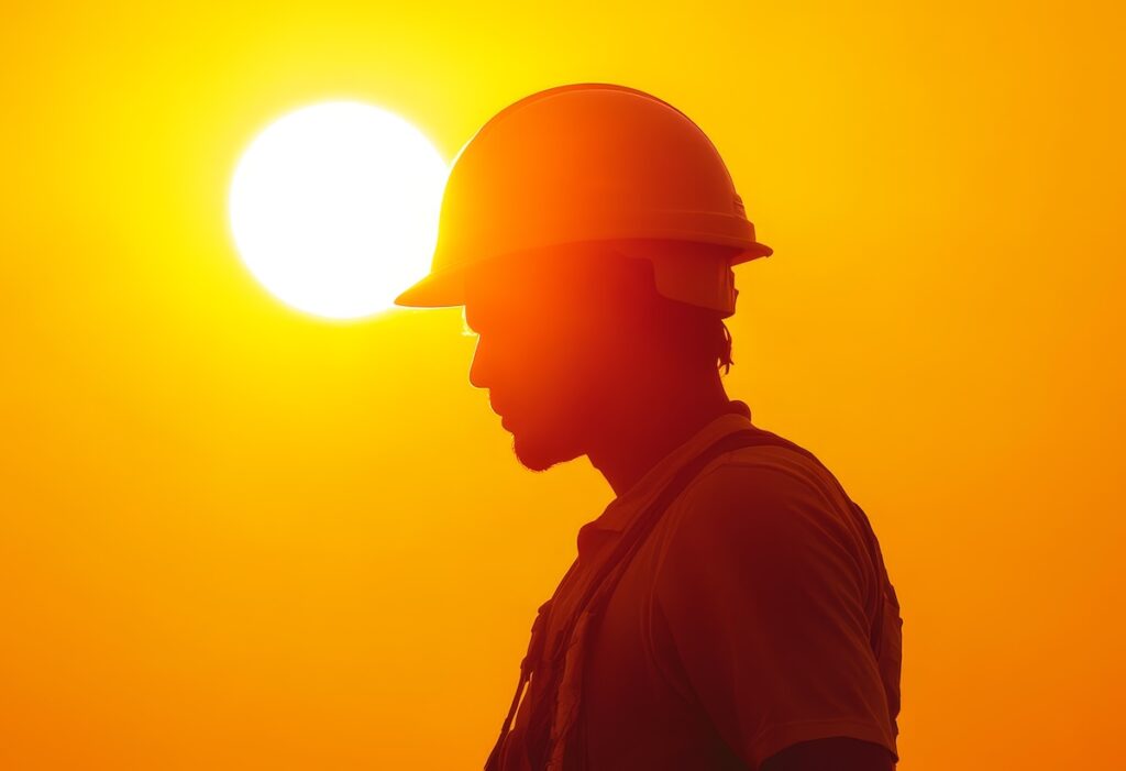 According to SunSmart, businesses with a policy were more likely to provide outdoor workers with potentially life-saving sun protection gear. Image: Naru/stock.adobe.com