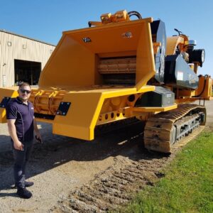 Jesse Boshier from TCMrecommends Bandit equipment. Image: TCM