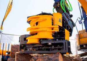 The price and feature level mean the TMK Grapple Saw may be attractive to businesses growing into the mechanised tree-care space. Image: Forest Centre