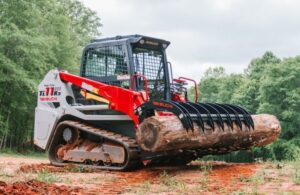 Machines reduce manual handling when preparing for storm season. Image: Digrite