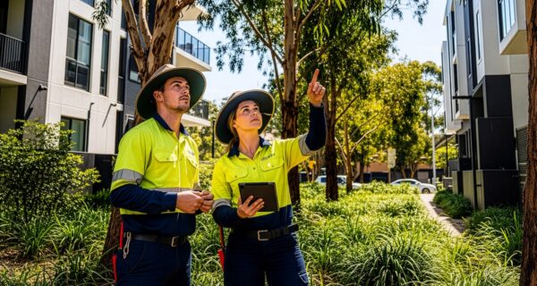 Generate reports using the AANZAA Risk and the TRIMS app. Images: Arboriculture Australia
