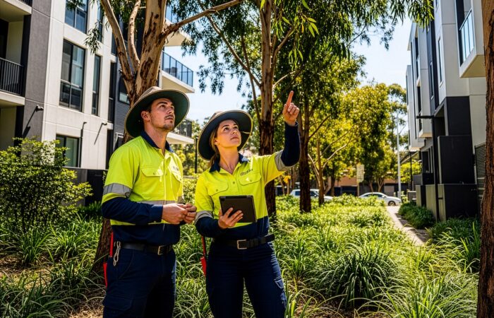 Generate reports using the AANZAA Risk and the TRIMS app. Images: Arboriculture Australia