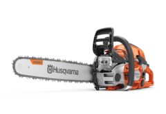 The fuel-injected, 62.4cm3 displacement delivers 4kW output shaft power. Image: Husqvarna