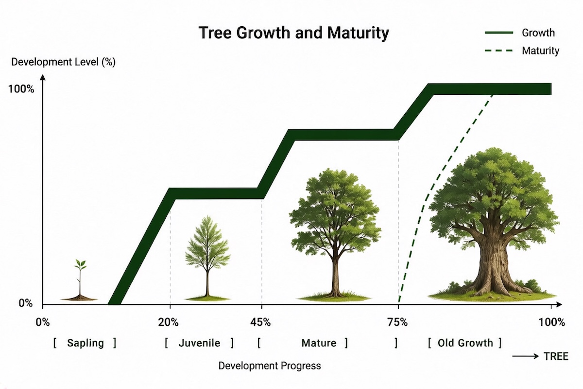 Maturity in trees