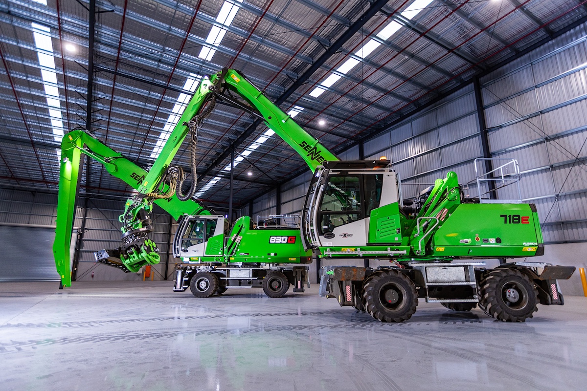 SENNEBOGEN's efficient tree-care solution
